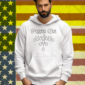 Philadelphia Eagles Push On Tush Push Tee Shirt