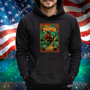 Primus Blossom Music Center Cuyahoga Falls, OH May 25 2025 Tour Gator Tee Shirt