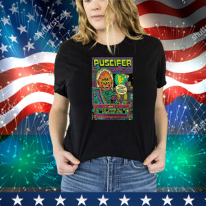 Puscifer Buckle Up Loser We’re Going To Ohio Blossom Music Center Cuyahoga Falls, OH May 25 2025 Concert Tee Shirt