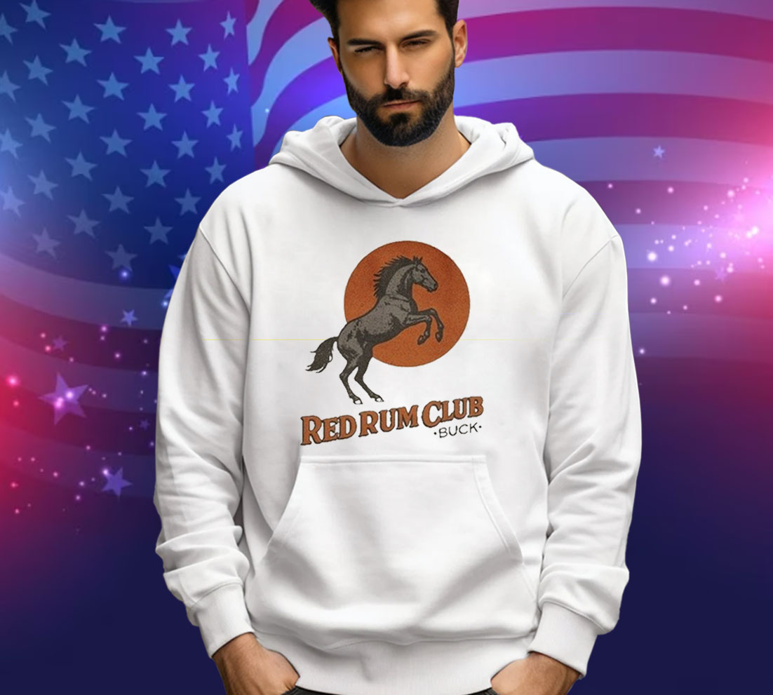 Red Rum Club Buck Sunset Horse Tee Shirt