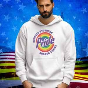 Resist Trump Removes Stubborn Orange Stains LGBT Pride Tee Shirt