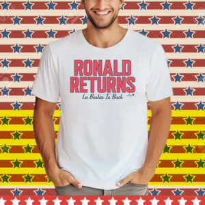 Ronald Acuña Jr La Bestia is Back Tee Shirt
