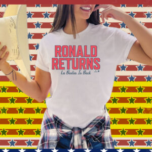 Ronald Acuña Jr La Bestia is Back Tee Shirt