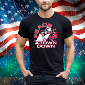 Ronald Acuña Jr Peace Up A-Town Down The Grenade Tee Shirt