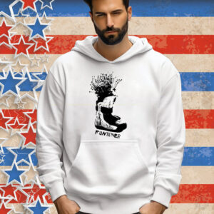 Runnner Walking Boot Tee Shirt