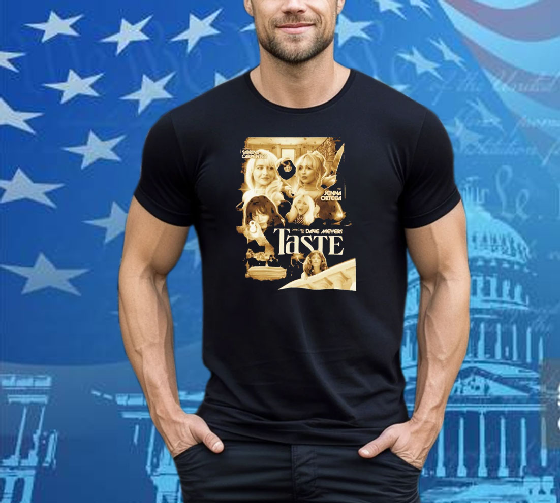 Sabrina Carpenter And Jenna Ortega Dave Meyers Taste Movie Tee Shirt