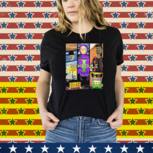 Schedule I Shred Shack Game Cover Tee Shirt