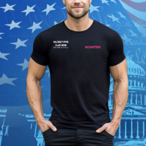 Scooter No Time To Chill 3 4 5 Min 6 8 1998 Tee Shirt