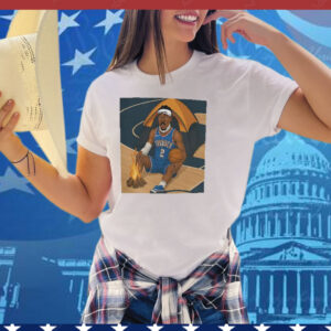 Shai Gilgeous-Alexander On Fire Tee Shirt