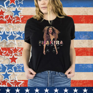 Shakira Las Mujeres Ya No Lloran World Tour Tee Shirt
