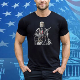Shotgun Crusader Threat Llama Tee Shirt