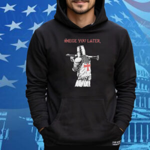 Siege You Later Threat Llama Tee Shirt