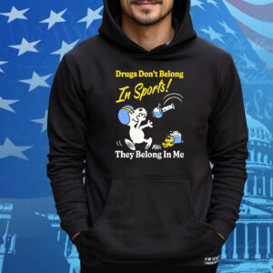 Snoopy And Woodstock Drugs Don’t Belong In Sports They Belong In My The Peanuts Tee Shirt