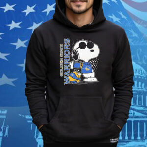 Snoopy Fan Golden State Warriors x The Peanuts Tee Shirt