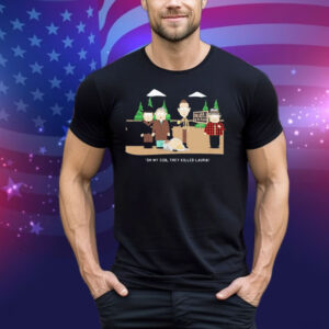 South Park Twin Peaks Oh My God, They Killed Laura Jim’ll Paint It Tee Shirt