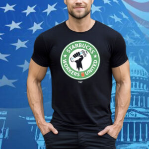 Starbucks Workers United Union Tee Shirt
