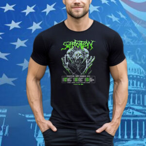 Suffocation European Tour Summer 2025 Start In Saint Maurice FR On August 3 2025 Tee Shirt