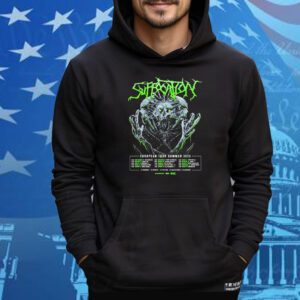 Suffocation European Tour Summer 2025 Start In Saint Maurice FR On August 3 2025 Tee Shirt