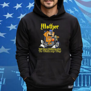 Tasmanian Devil Mother Tell Your Children Not To Walk My Way Motor Taz Looney Tunes Tee Shirt