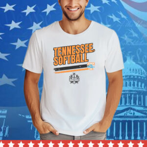 Tennessee Softball Women's College World Series Stripe Tee Shirt