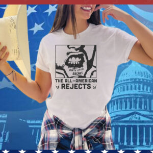 The All American Rejects Dirty Little Secret Lip Tattoo Tee Shirt