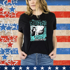 The Dollyrots Spring Fling Tour 2024 Tee Shirt