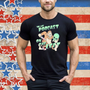 The Last Podcast On The Left Bigfoot And Alien Head Tee Shirt