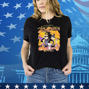 The Peanuts Snoopy & Gang Happy Halloween Trick Or Treat Tee Shirt