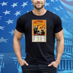 The Reverend Horton Heat Plus Special Guests Messer Chups Tour 2025 Dates Tee Shirt