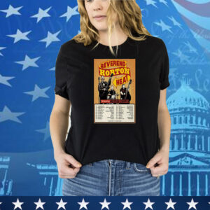 The Reverend Horton Heat Plus Special Guests Messer Chups Tour 2025 Dates Tee Shirt