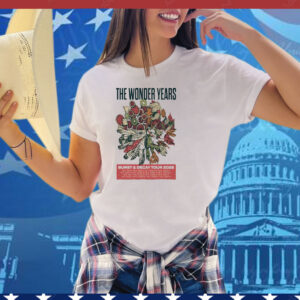 The Wonder Years & Burst & Decay Tour May 2025 Tee Shirt