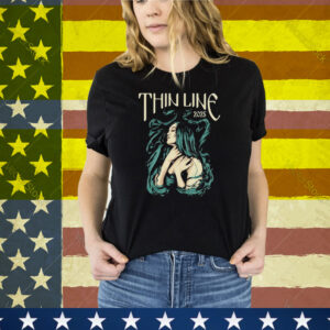 Thin Line 2025 Music Girl Tee Shirt