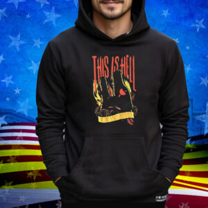 This Is Hell No One Leaves Unscathed Wolf Tee Shirt