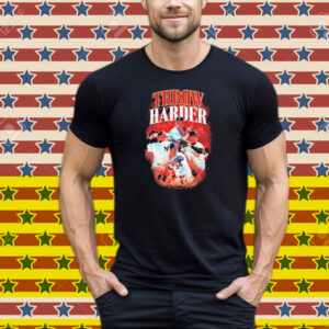 Throw Harder Baseball Flames MLB Tee Shirt