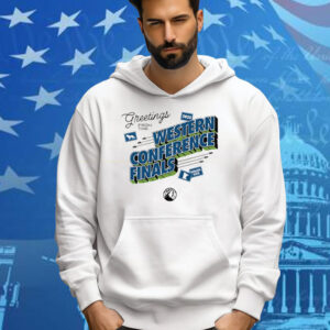 Timberwolves Greetings From The 2025 Western Conference Finals Tee Shirt
