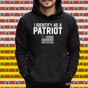 Tom Macdonald I Identify As A Patriot Hang Over Gang American Flag Tee Shirt