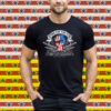 Tom Macdonald Stand For The Flag Kneel For The Cross Fight For Tomorrow Hang Over Gang American Flag Skeleton Tee Shirt
