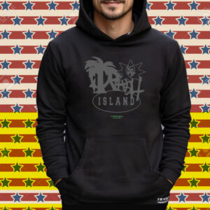 Trash Island Logo Black New Tee Shirt