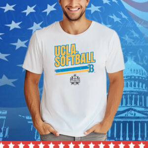UCLA Softball Women's College World Series Stripe Tee Shirt