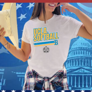 UCLA Softball Women's College World Series Stripe Tee Shirt