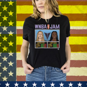 Women's WNBA Jam Valkyries Martin And Hayes Tee Shirt