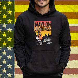Waylon Jennings Wrangler The Ramblin’ Man Tee Shirt