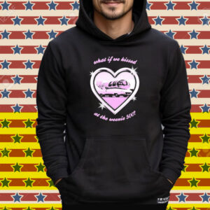 What If We Kissed At The Weenie 500 Kissin At The Race Heart Tee Shirt