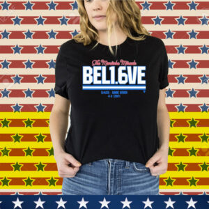Winnipeg Jets The Manitoba Miracle Believe In 1.6 Seconds Left 54 Game Seven 4 3 20T Tee Shirt