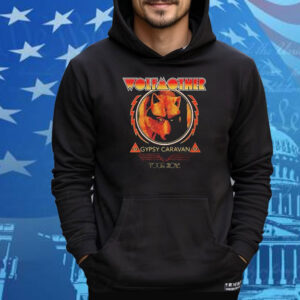 Wolfmother US Gypsy Caravan Itinerary Tour 2016 Tee Shirt