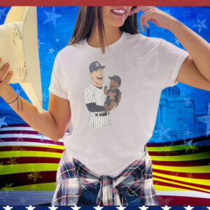 Yankees Holding Crying Mets Baby Tee Shirt