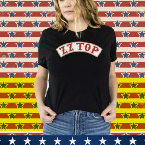 Zztop Zz Top Banner Logo Tee Shirt