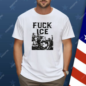 Fuck Ice Barbed Wire Protest Shirt Defiance In La Edition Shirt