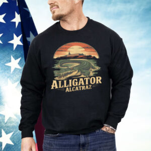 Funny Design Alligator Alcatraz Shirt