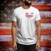 Red White And Coors Light 4th Of July Tee Shirt